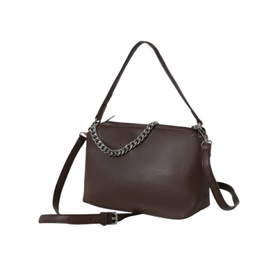Briya Women's Medium Dark Brown Stylish Leather Purse